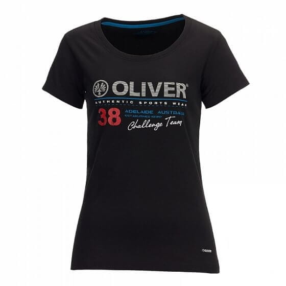 Dámske voľnočasové tričko Oliver LADY SHIRT ADELAIDE černá - dámské triko